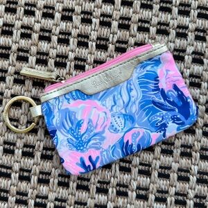Lilly Pulitzer keychain pouch